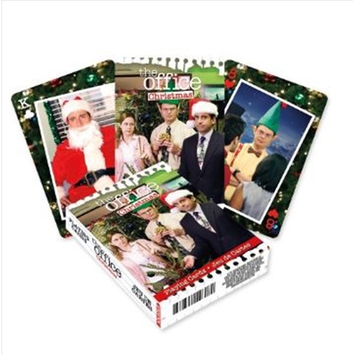 Office Christmas Playing Cards - Main Image