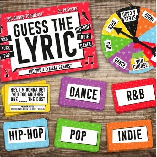 Guess The Lyric Card Game - Main Image