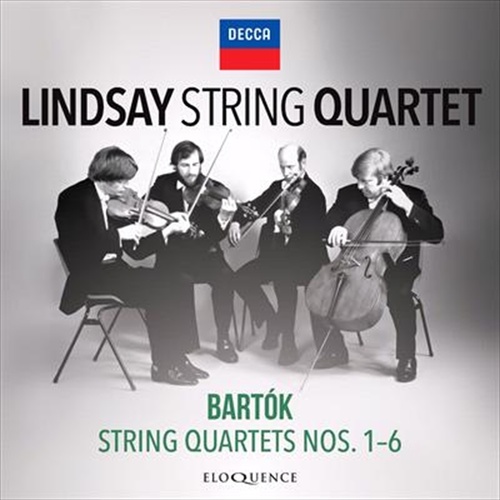 Bartok: String Quartet No 1-6 - Lindsay String Quartet Cd Album - Main Image