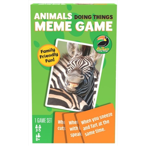 Animals Doing Things Meme Game - Main Image