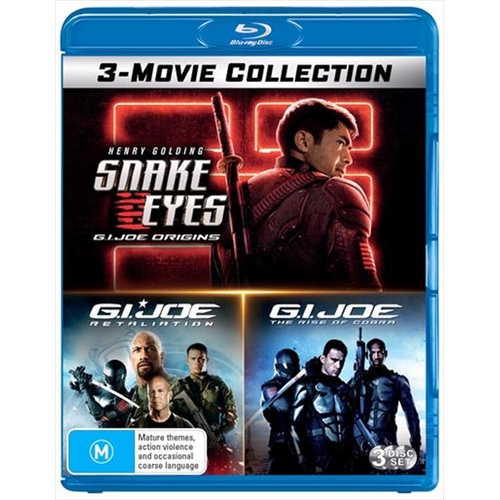 G.I.Joe / G.I.Joe - Retaliation / Snake Eyes - G.I.Joe Origins | 3 Movie Franchise Pack Blu-ray - Main Image