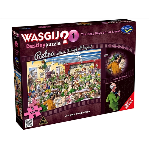 Wasgij 500 Piece Puzzle - Retro Destiny 1 Best Days Of Our Lives - Main Image