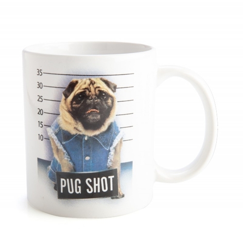 Pug Shot Mug - Main Image