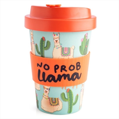 Llama Bamboo Cup - Main Image