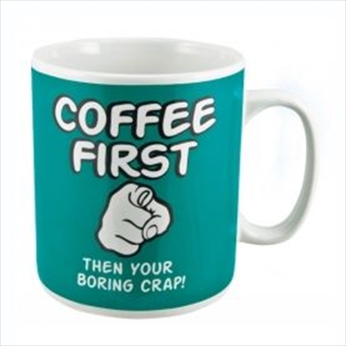 Coffee First Giant Mug - Main Image