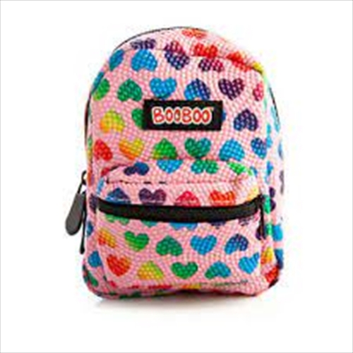 Pink Rainbow Hearts Mini Backpack - Main Image