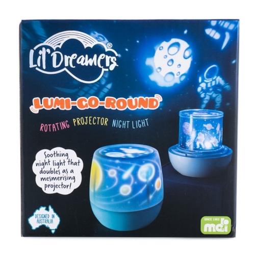 Lil Dreamers Lumi-Go-Round Space Rotating Projector Light - Main Image