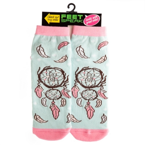 Dreamcatcher Feet Speak Socks - Main Image