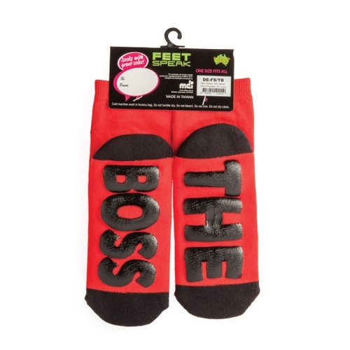 Boss Feet Speak Socks - Main Image