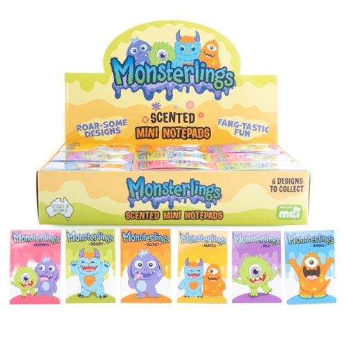 Monsterlings Mini Notebook (CHOSEN AT RANDOM) - Main Image