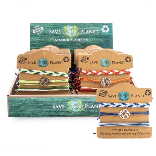 Save the Planet Stacker Bracelet Set (SENT AT RANDOM) - Main Image
