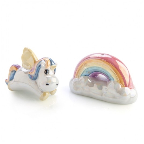 Unicorn Rainbow Salt Pepper Set - Main Image