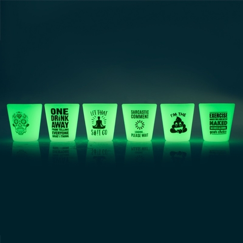 Glow-in-the-Dark Shot Glass (SENT AT RANDOM) - Main Image
