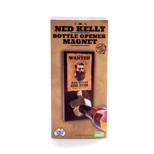 Ned Kelly Magnetic Bottle Opener - Main Image