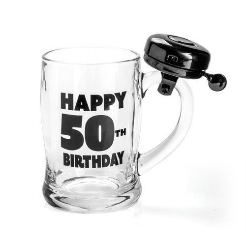 Happy 50th Birthday Bell Mug - Main Image