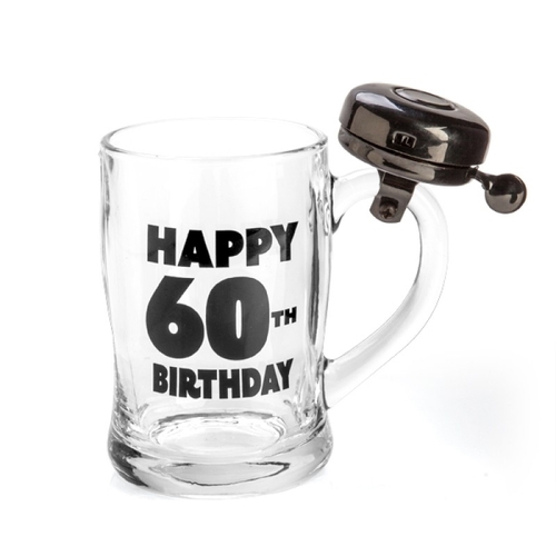 Happy 60th Birthday Bell Mug - Main Image