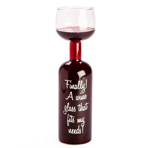 Wine Bottle Glass - Main Image
