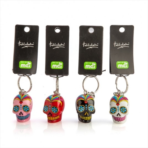 Candy Skull Keychain - Assorted (SENT AT RANDOM) - Main Image