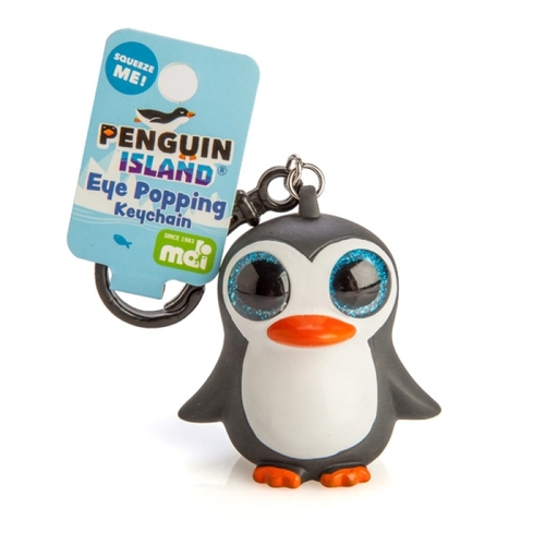 Penguin Island Eye Popper Keychain - Main Image