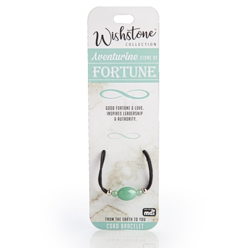 Wishstone Collection Aventurine Cord Bracelet - Main Image