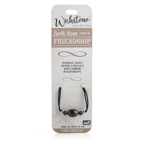 Wishstone Collection Earth Stone Cord Bracelet - Main Image