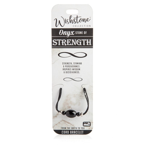 Wishstone Collection Onyx Cord Bracelet - Main Image