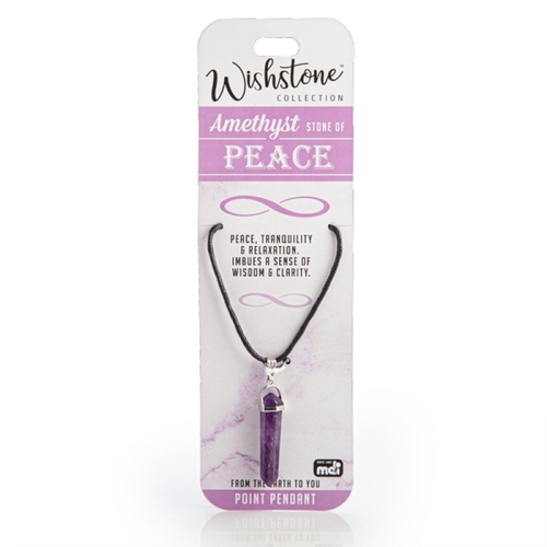 Wishstone Collection Amethyst Point Pendant - Main Image