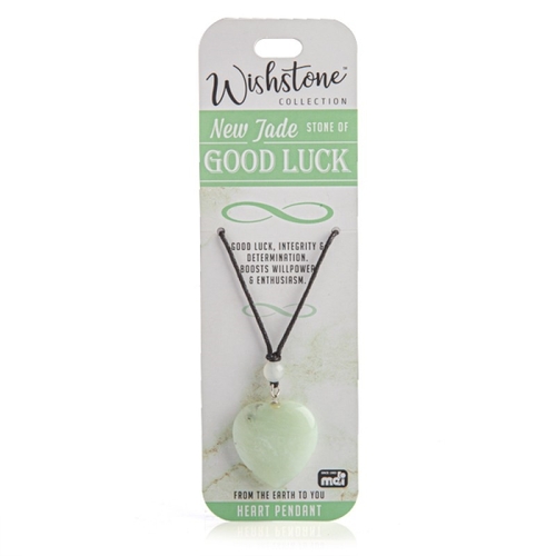 Wishstone Collection New Jade Heart Pendant - Main Image