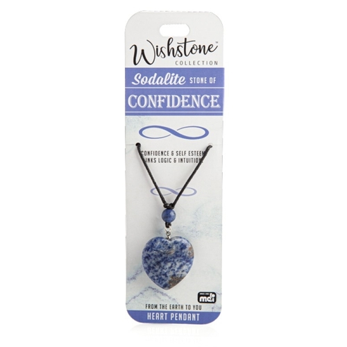 Wishstone Collection Sodalite Heart Pendant - Main Image