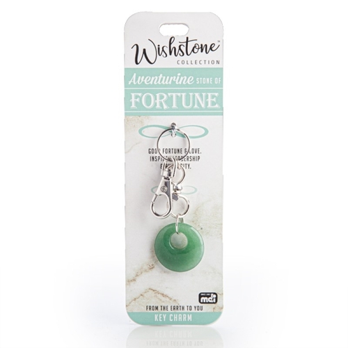 Wishstone Collection Aventurine Key Charm - Main Image