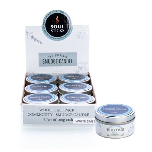 Soul Sticks White Sage Smudge Candle (PRICE IS FOR ONE ITEM) - Main Image