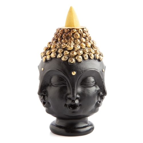 Four-faced Buddha Backflow Incense Burner - Main Image