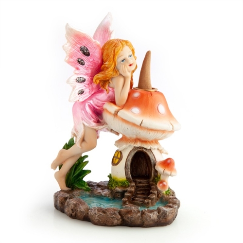 Fairy Mushroom Backflow Incense Burner - Main Image