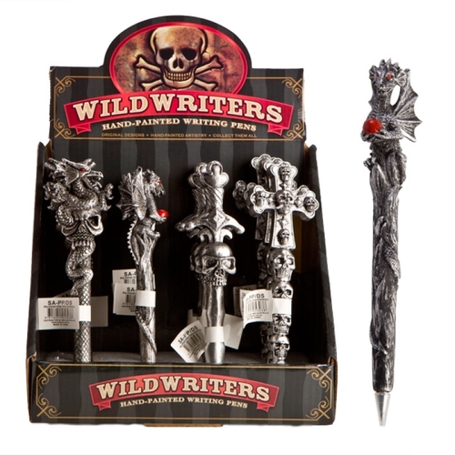 Dragon And Skull Pen - Assorted (SENT AT RANDOM) - Main Image