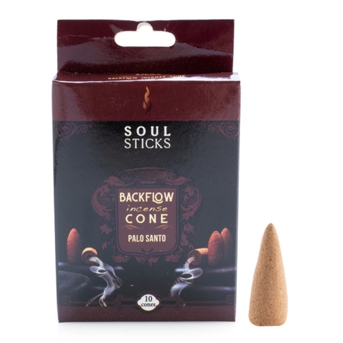 Soul Sticks Palo Santo Backflow Incense Cone - Set of 10 - Main Image
