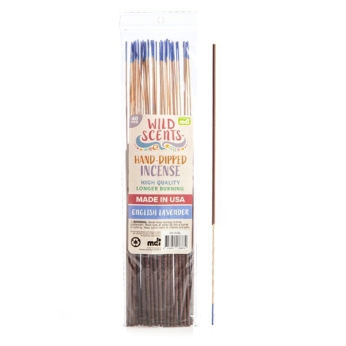 Wild Scents English Lavender Incense Sticks 40pcs - Main Image