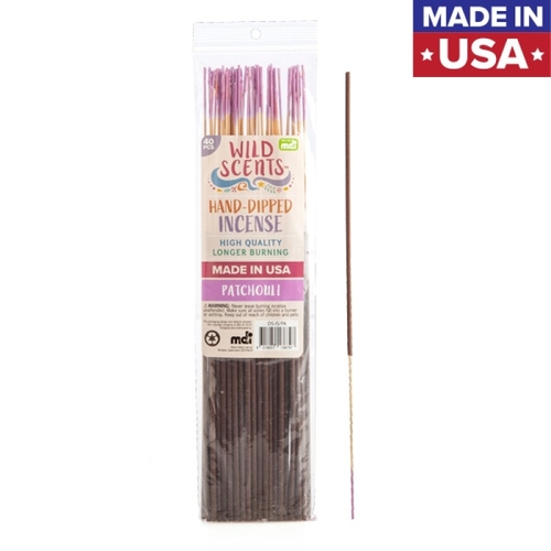 Wild Scents Patchouli Incense (40 pcs) - Main Image