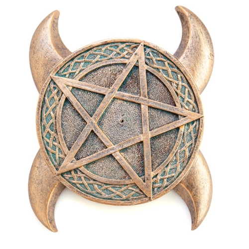 Pentacle Moons Incense Burner - Main Image