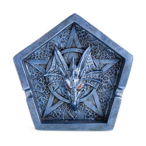 Ice Dragon Pentacle Incense Burner - Main Image