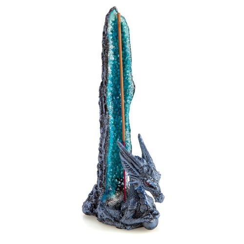 Ice Dragon Crystal Incense Burner - Main Image