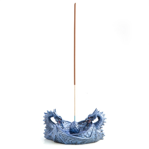 2 Ice Dragons with Egg Incense Burner - Main Image
