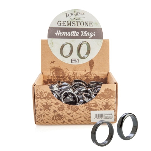 Gemstone Hematite Ring (SENT AT RANDOM) - Main Image