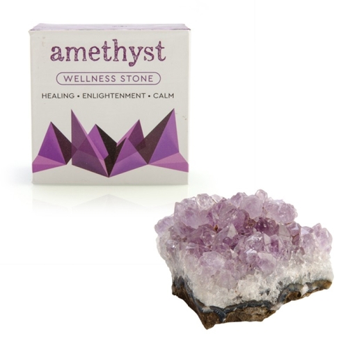Raw Amethyst Wellness Stone - Main Image