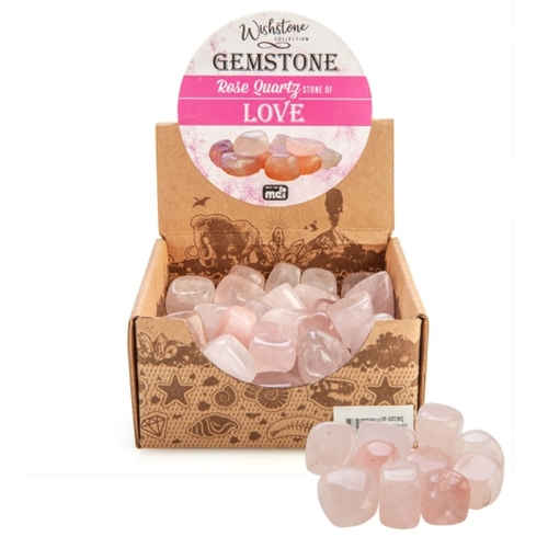 Gemstone Tumbled Rose Quartz (SENT AT RANDOM) - Main Image