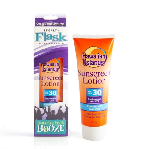 Sunscreen Stealth Flask - Main Image