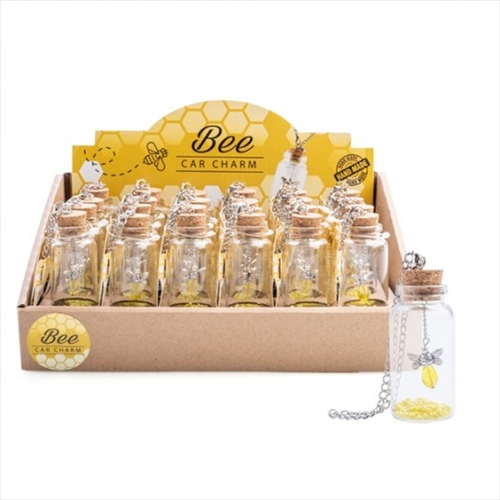 Car Charm Bee In Bottle - Main Image