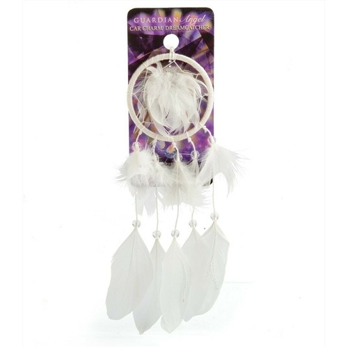 Guardian Angel Dreamcatcher Car Charm - Main Image