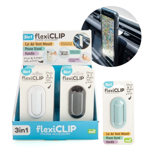 Flexiclip 3-in-1 Phone Accessory  (SENT AT RANDOM) - Main Image