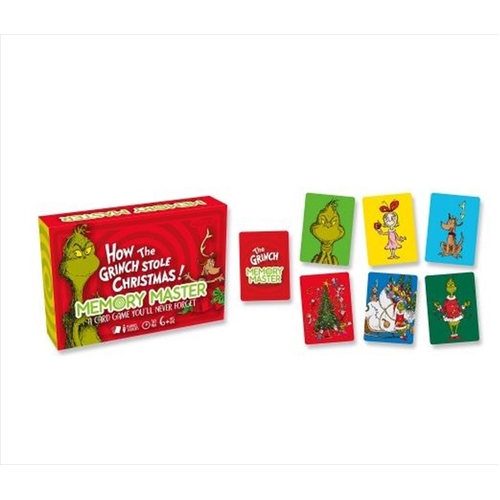 Grinch Memory Master Card Game - Main Image
