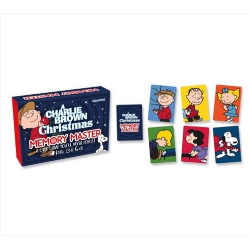 Peanuts Memory Master Card Game - Main Image